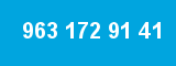963 172 91 41 963 172 91 41
